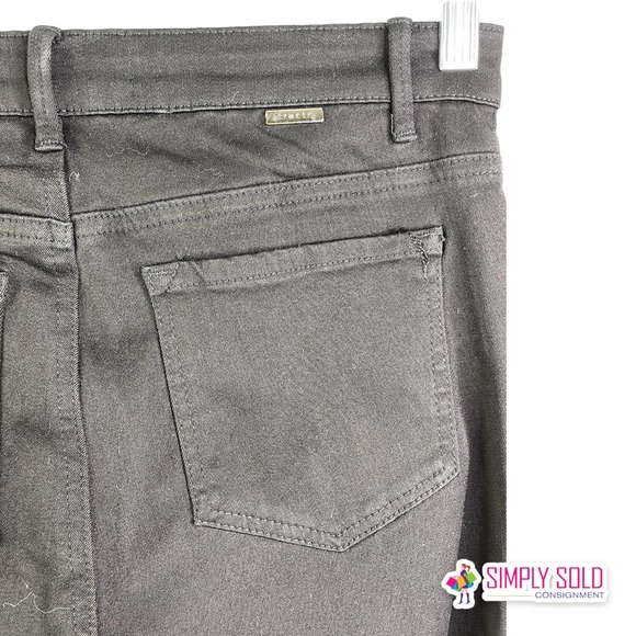 Tractr Women's Jegging Pants Black Jeans Denim Stretch Mid-Rise Flat Front 6/28 - Picture 5 of 9